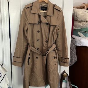 Banana Republic Trench Coat Size 14